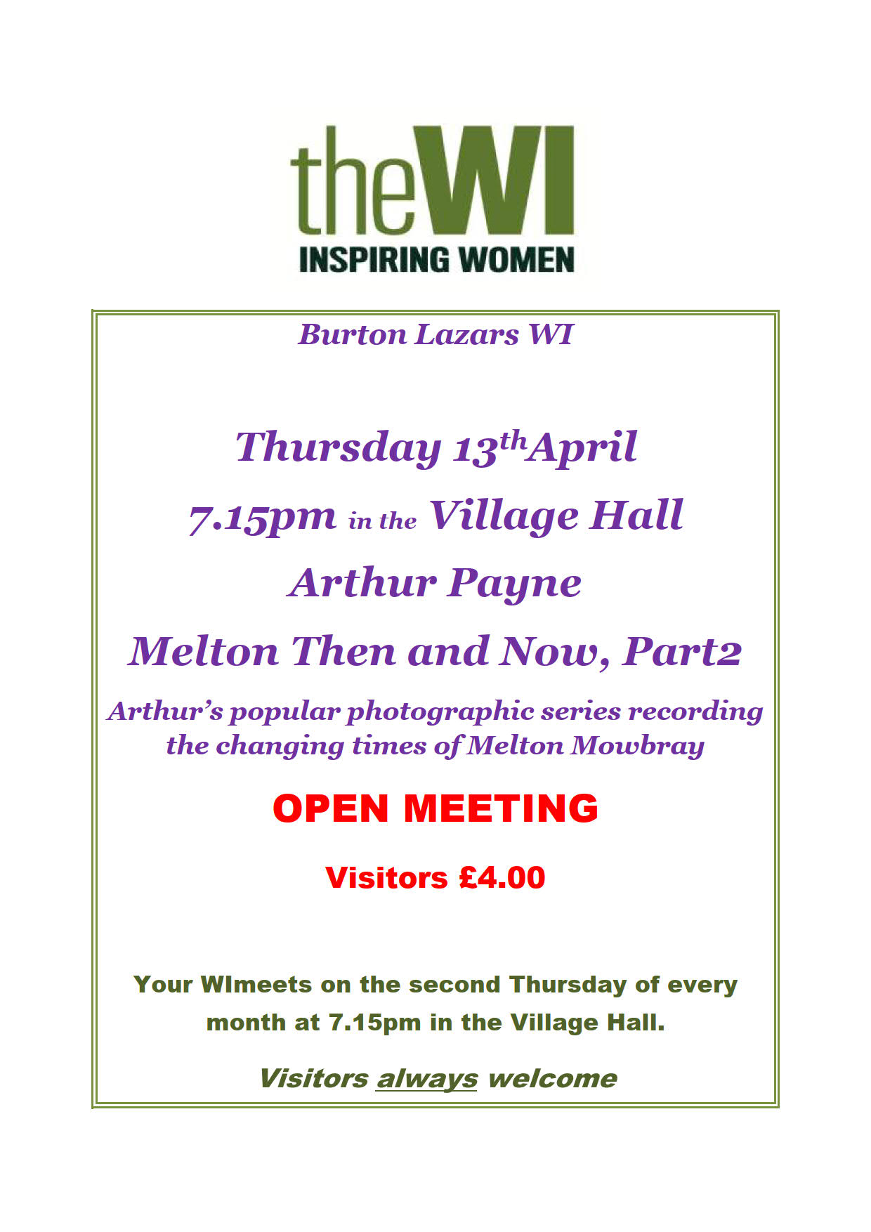 WI Meeting