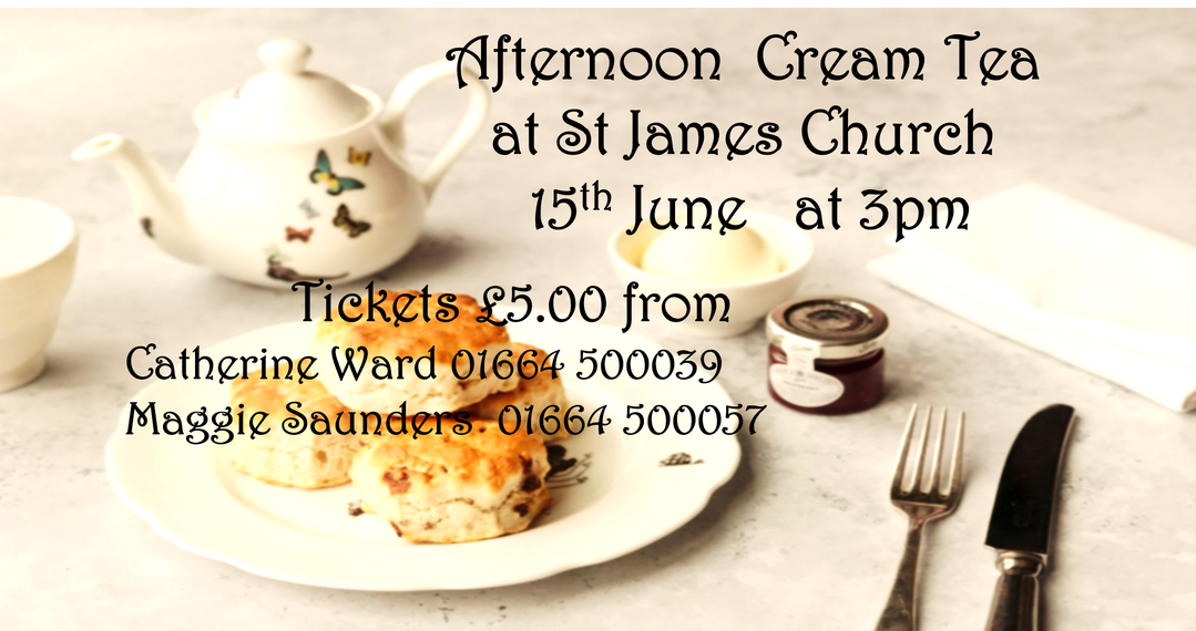 Cream Teas at St James