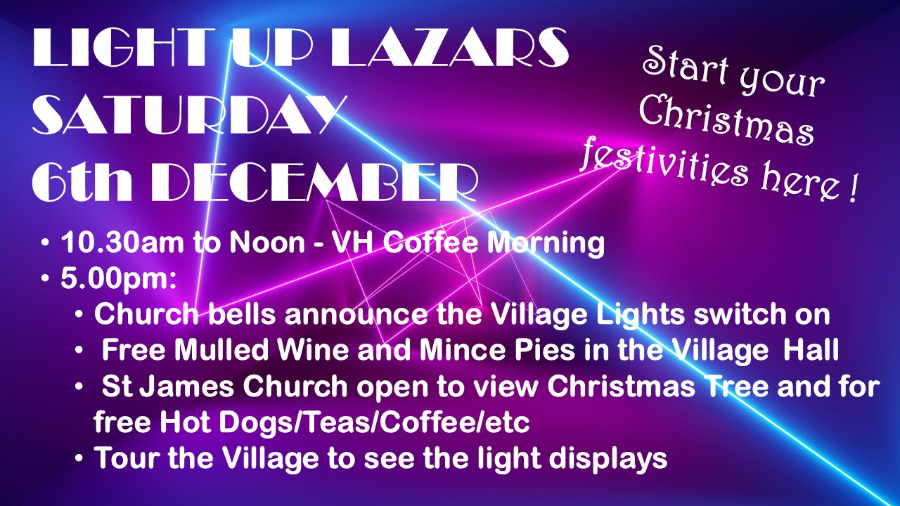 Light up Lazars 2025