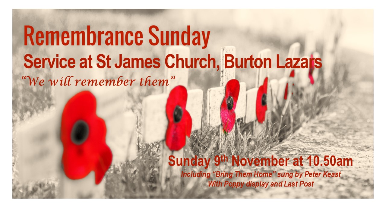Remembrance Sunday Service at St James