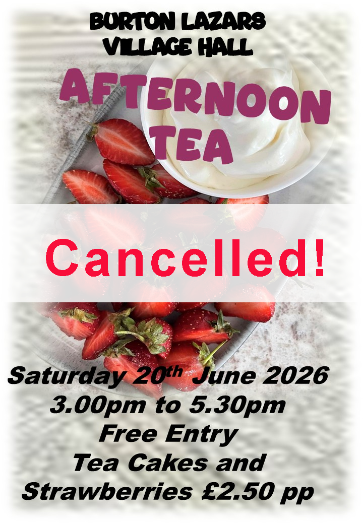 Afternoon Tea at the Village Hall